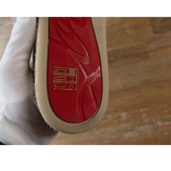 Louboutin canvas espadrille - Picture 7 of 8